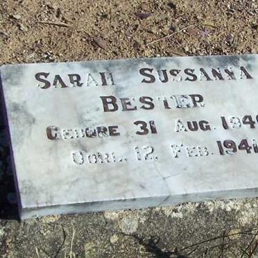 BESTER Sarah Sussanna 1940-1941