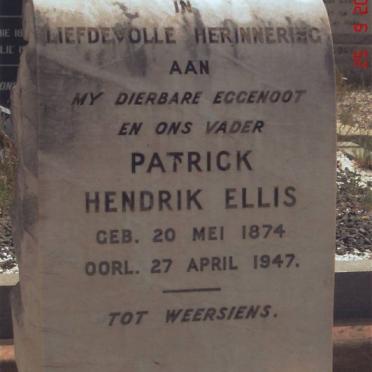 ELLIS Patrick Hendrik 1874-1947