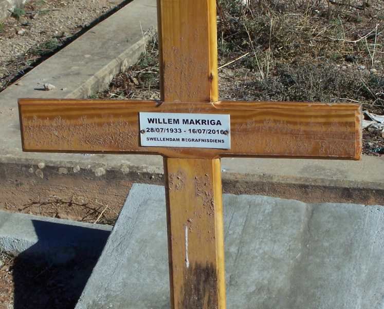 MAKRIGA Willem 1933-2016