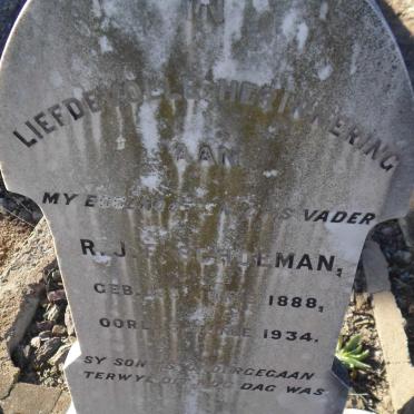 SCHOEMAN R.J.F. 1888-1934