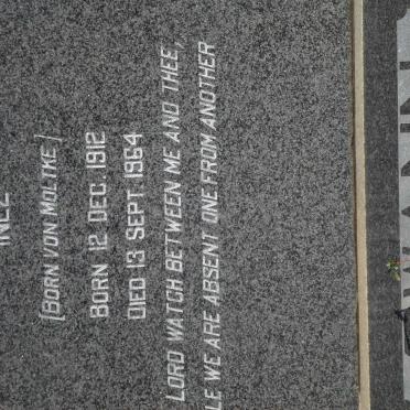 SWANN Inez nee VON MOLTKE 1912-1964