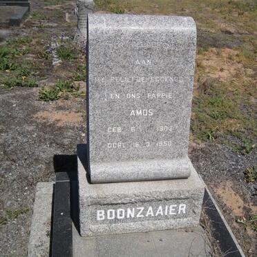 BOONZAAIER Amos 1903-1950