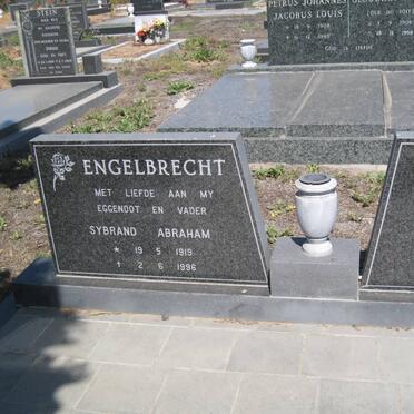 ENGELBRECHT Sybrand Abraham 1919-1996