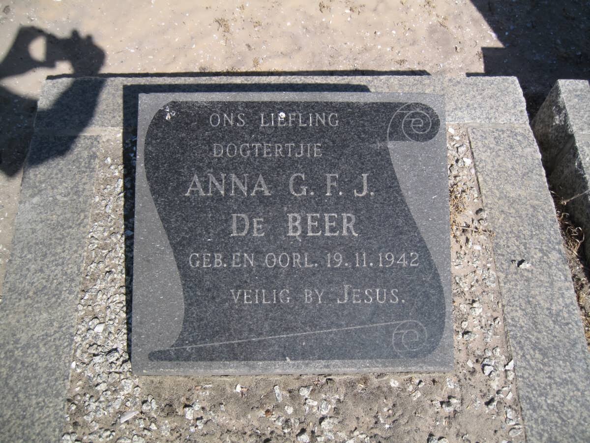 BEER Anna G.F.J., de 1942-1942