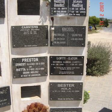 Memorial wall 1
