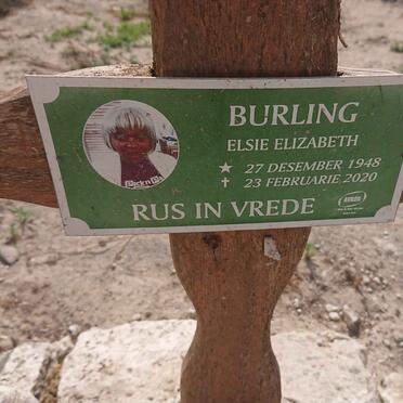 BURLING Elsie Elizabeth 1948-2020