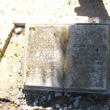 BLAKE Rosco Brendan 1968-1999