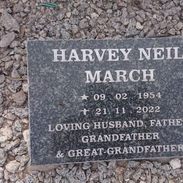 MARCH Harvey Neil 1954-2022