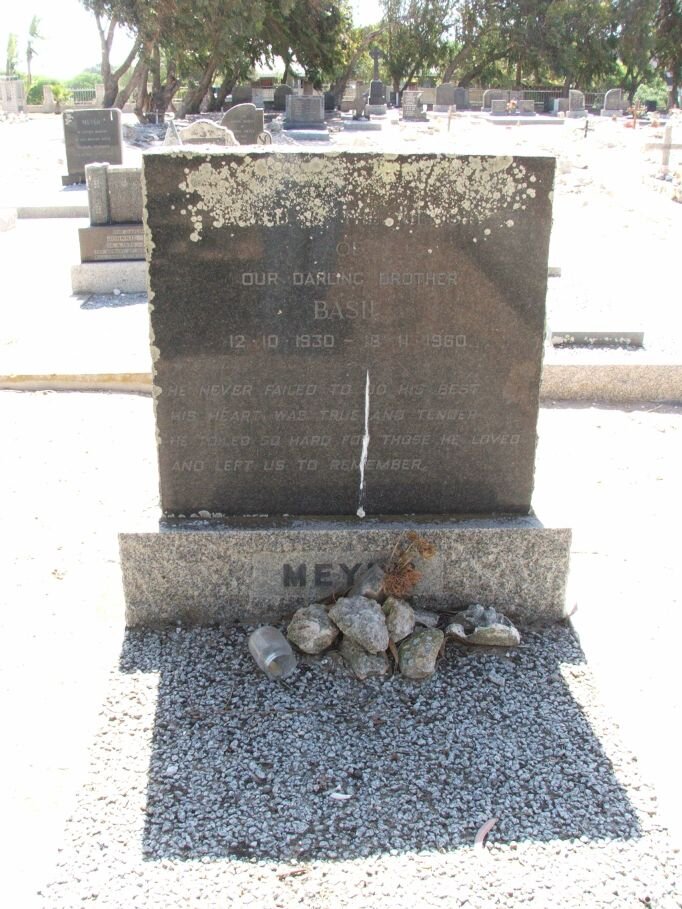 MEYER Basil 1930-1960