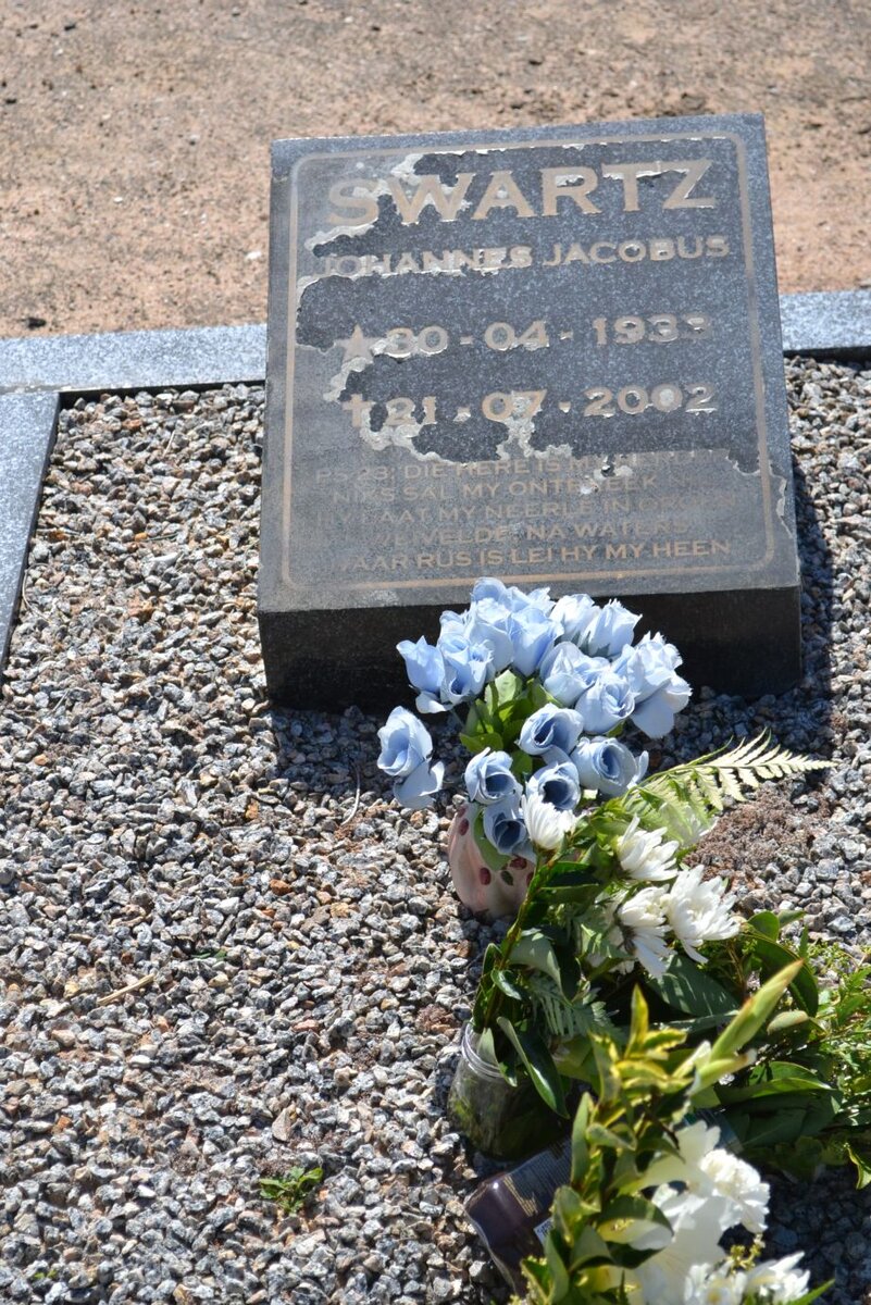 SWARTZ Johannes Jacobus 1933-2002