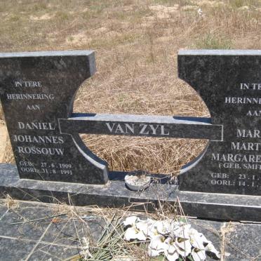 ZYL Daniel Johannes Roussouw, van 1909-1991 &amp; Maria Martha Margaretha SMIT 1914-2005