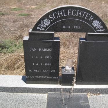 SCHLECHTER Jan Harmse 1920-1986