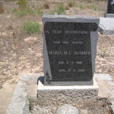 SLABBER Maria M.C. 1896-1965