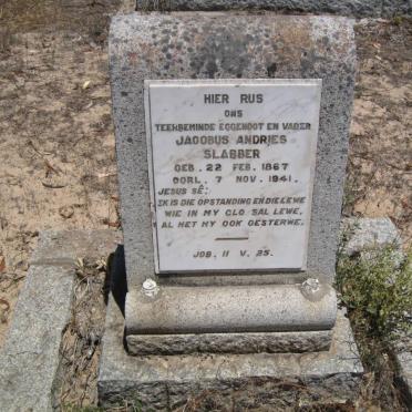 SLABBER Jacobus Andries 1867-1941