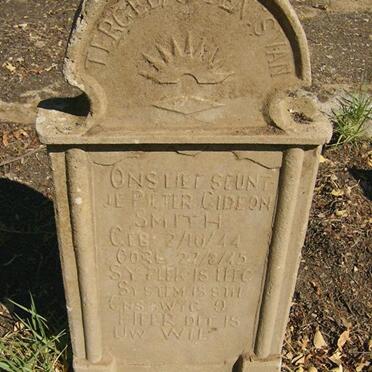 SMITH Pieter Gideon 1944-1945