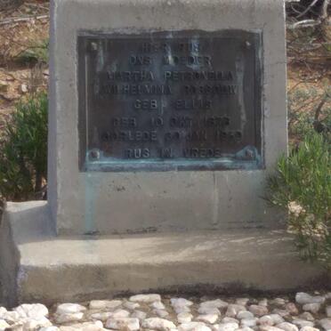 ROSSOUW Martha Petronella Wilhelmina nee ELLIS 1878-1959