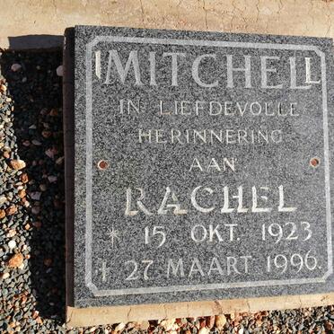MITCHELL Rachel 1923-1996