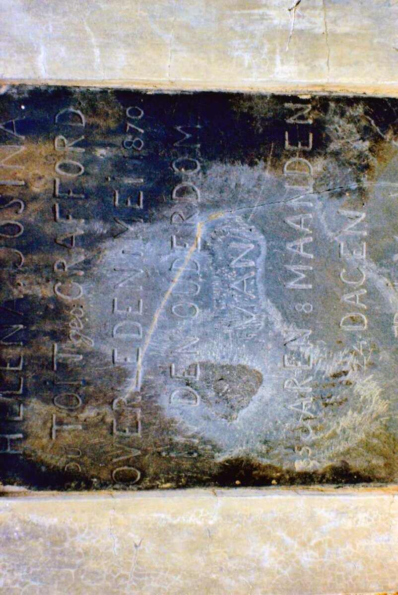 TOIT Helen Josina, du nee CRAFFORD -1870