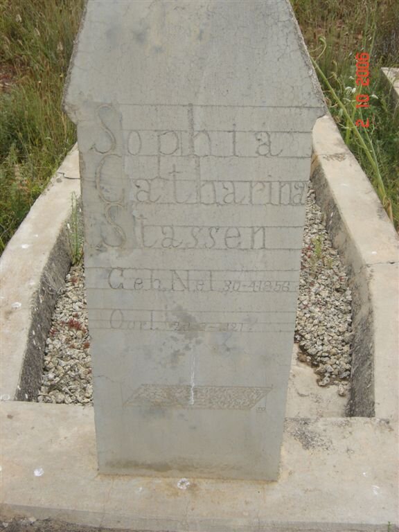 STASSEN Sophia Catharina 1856-1927