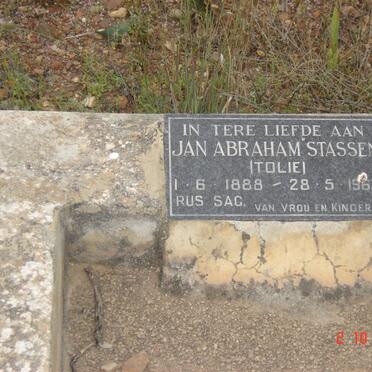 STASSEN Jan Abraham 1888-1963