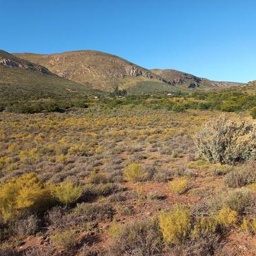 Western Cape, LADISMITH district, Anysberge, Wilgerivier 15_3, farm cemetery