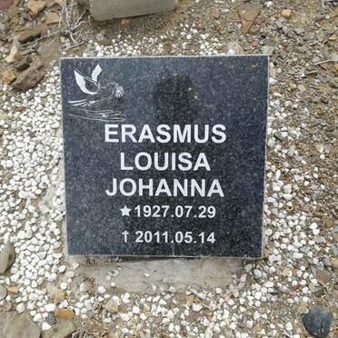 ERASMUS Louisa Johanna 1927-2011