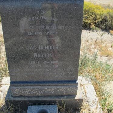BASSON Jan Hendrik 1888-1958