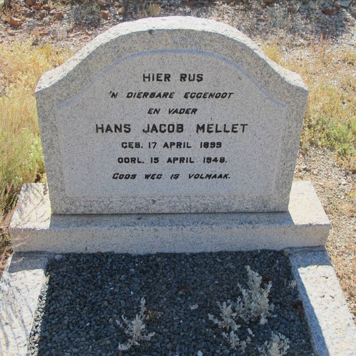 MELLET Hans Jacob 1899-1948