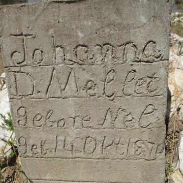 MELLET Johanna D. nee NEL 1874-