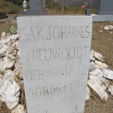 NIEUWOUDT Isak Johannes 1864-1930