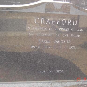 CRAFFORD Karel Jacobus 1907-1976