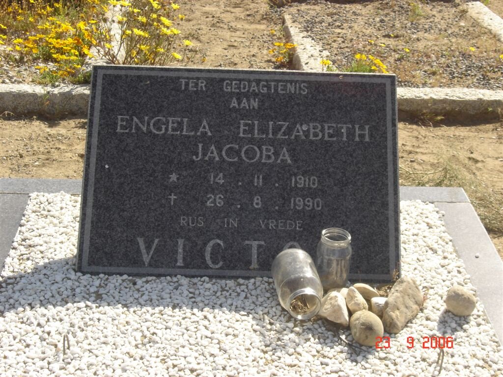 VICTOR Engela Elizabeth Jacoba 1910-1990