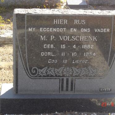 VOLSCHENK M.P. 1882-1954
