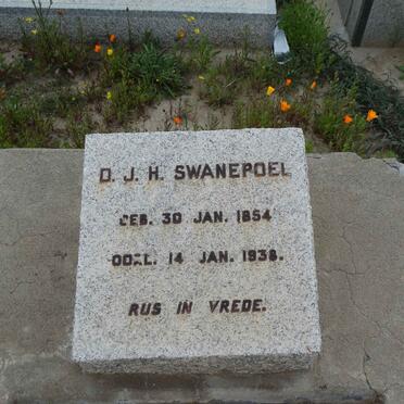 SWANEPOEL D.J.H. 1854-1938