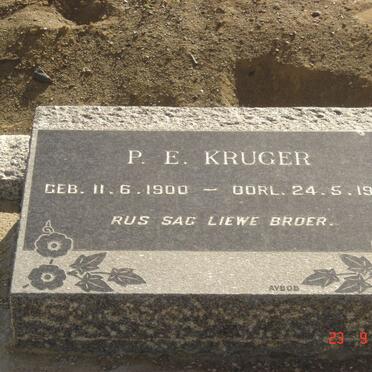 KRUGER P.E. 1900-1968