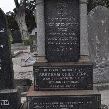 BERK Abraham Chiel -1939