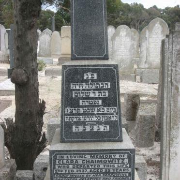 CHAIMOWITZ Clara -1937