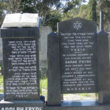 FRYDE Adolph &amp; Sarah