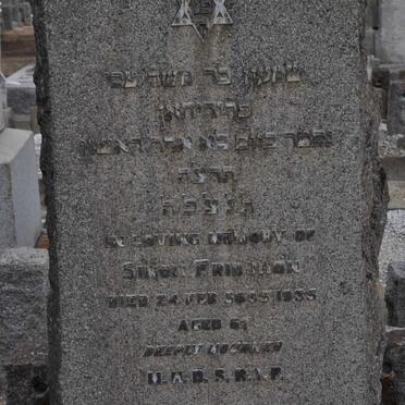 FRIDJHON Simon -1935