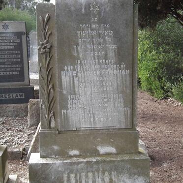 FRIEDMAN Myer Eliezer -1944