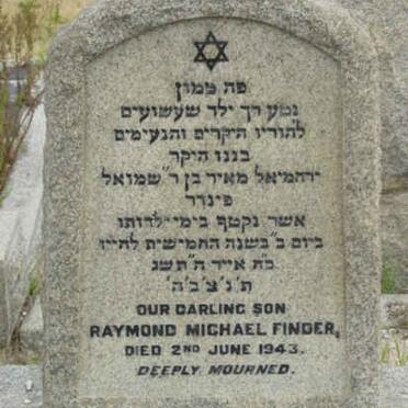 FINDER Raymond Michael -1943