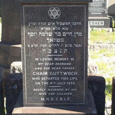 GUTTWOCH Chaim  -1939
