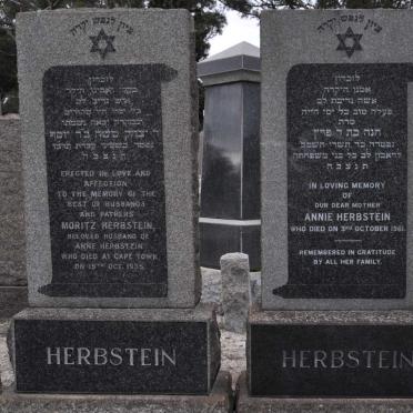 HERBSTEIN Moritz -1935 &amp; Annie -1961