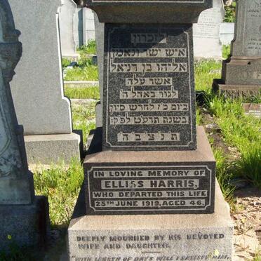 HARRIS Elliss  -1919 