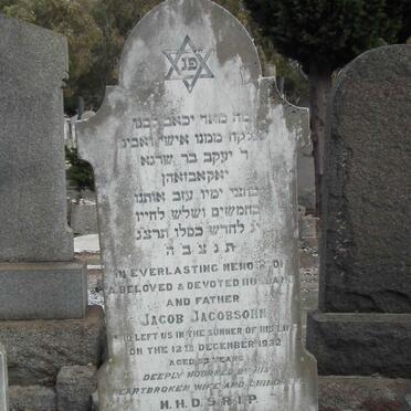 JACOBSOHN Jacob -1932