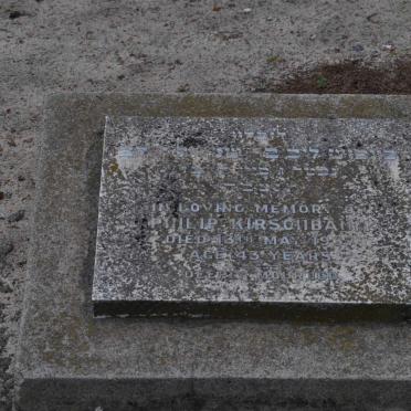 KIRSCHBAUM Philip -1937