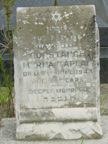 KAPLAN Constance Myrna -1943