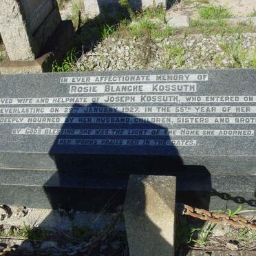 KOSSUTH Rosie Blanche -1927 