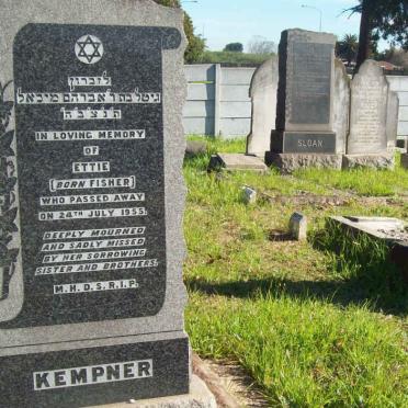 KEMPNER Ettie nee FISHER  -1955