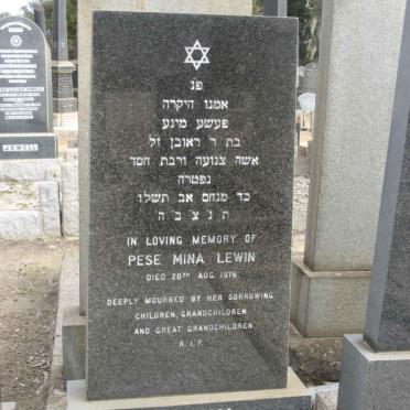 LEWIN Pese Mina -1976